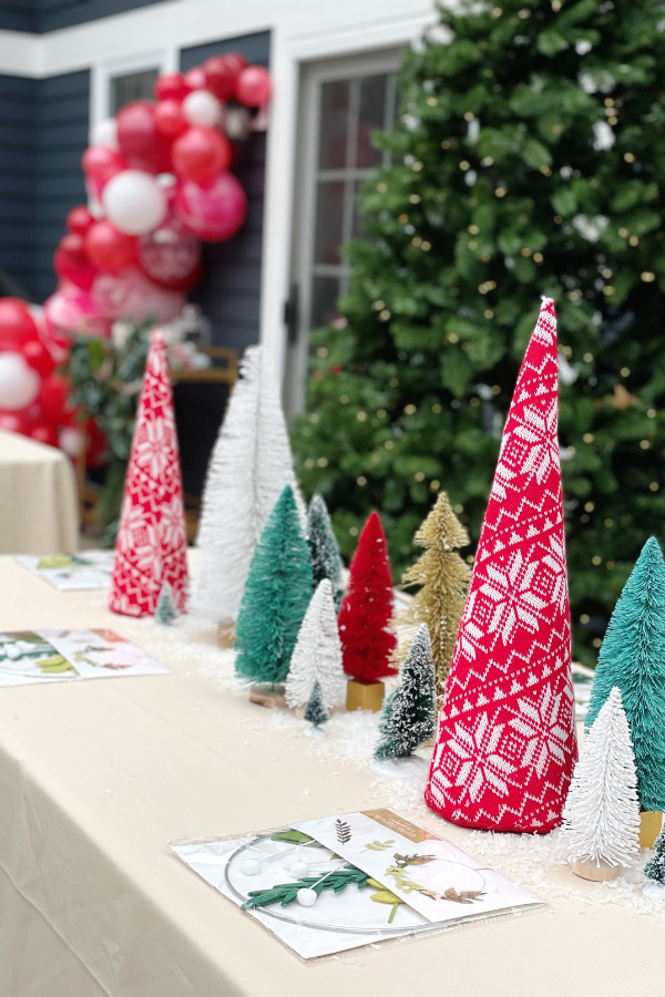 A Colorful Winter Wonderland Birthday Party Idea